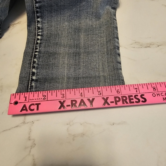 Sunrise Premium Denim 13/30 Jeans Distressed Wash Skinny Fit - Picture 9 of 9